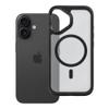 Etui na iPhone 16 Forcell F-Protect Smoke Hybrid Premium zgodne z MagSafe czarne 0INT
