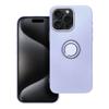 Futerał do iPhone 15 PRO MAX Silicone Ring fioletowy