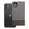 Etui z klapką na iPhone 11 Gomma Book szare