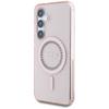 GUESS futerał do SAMSUNG S25 GUHMS25SPFTDTEP (Magnetic IML Rhinestones) różowy