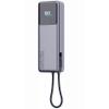 Powerbank Xiaomi 10000 mAh QC PD 165W z wbudowanym kablem USB C PB1165MI z wyświetlaczem LED szary