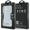 BMW futerał do SAMSUNG S26 BMHMS26S25HSMLKT (Magnetic IML Shockproof W/ Metal Logos) transparentny