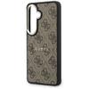 GUESS futerał do SAMSUNG S26 GUHMS26SP4MSEGCW (4G Embossed Ring MagSafe) brązowy