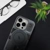 Etui na Samsung S25 Forcell F-Protect Levels Dual Layer 4D technology zgodne z MagSafe Military Drop-Test cyber grey