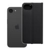Etui z klapką na iPhone 16e (SE 4 2025) Luna Book Carbon czarne