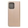 Etui z klapką na Motorola G75 Smart Case Book złote