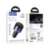 Ładowarka samochodowa Hoco USB A + 2x USB C QC3.0 PD 57W Z69B czarna