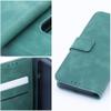 Etui z klapką na Samsung A22 5G Tender Book zielone