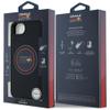 RED BULL futerał do IPHONE 16e (SE 4 2025) kompatybilny z MagSafe RBHMPSE424PUMEVR (Meshed PU Logo and Red Ring) granatowy