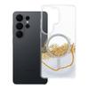 Etui na Samsung S26 ULTRA Golden zgodne z MagSafe białe