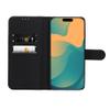 Etui z klapką na Motorola G67 / G77 4Card RFID antykradzieżowe tech fabric czarne