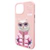 NIMMY futerał COOL&CUTE 2.0 Cat do IPHONE 15 różowy
