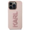 KARL LAGERFELD futerał do IPHONE 15 Pro KLHCP15L3DMBKCP (3D Logo Glitter) różowy