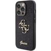 GUESS futerał do IPHONE 15 Pro Max GUHCP15XHG4SGK (Fixed Glitter Big 4G) czarny