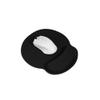 Podkładka pod mysz i nadgarstek ergonomiczna 250 x 230 x 25 mm czarna