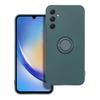 Futerał do Samsung A34 5G Silicone Ring zielony