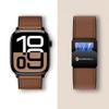 Pasek do Apple Watch Forcell F-Design FA21 magnetyczny skóra ekologiczna 38 / 40 / 41 mm czarny