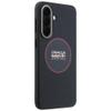 RED BULL futerał do SAMSUNG A57 RBHCA5724PUILVR (Meshed PU Red Ring & Metal Buttons) granatowy