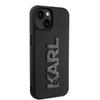 KARL LAGERFELD futerał do IPHONE 15 Plus KLHCP15M3DMBKCK (3D Logo Glitter) czarny