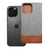 Etui z klapką na iPhone 16 PRO MAX Jeans Book szare