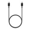 Oryginalny Kabel USB C do USB C Samsung EP-DA705BBEGWW 1 m blister czarny