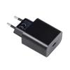 Ładowarka sieciowa do telefonu Blue Star USB C QC3.0 PD 3A 20W + kabel USB C do USB C TFB-TC-20WPD czarna