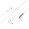 EOL Słuchawki przewodowe douszne USB C Hoco M123 białe