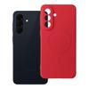 Etui na Samsung A57 Silicone Mag Cover zgodne z MagSafe (camera protection) czerwone