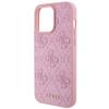 GUESS futerał do IPHONE 15 Pro GUHCP15LP4EPMP (Quilted 4G Classic) różowy