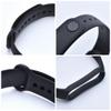 Pasek silikonowy do XIAOMI Mi Band 5 / 6 / 7 czarny (01)