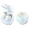 GUESS słuchawki bezprzewodowe bluetooth TWS GUTWSJ144ESH (Mini Iridescent 4G Printed Logo) białe
