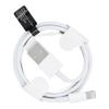 Kabel USB A do Lightning HD5 1 m biały