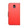 Kabura FANCY Book do SAMSUNG J3 2017 czerwono granatowy