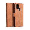 Etui z klapką na Samsung A21s Tender Book brązowe