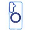 Etui na Samsung S26 Frame Circle Stand zgodne z MagSafe granatowe