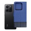 Etui z klapką na Xiaomi Redmi Note 14 5G Gomma Book niebieskie