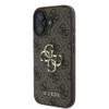 GUESS futerał do IPHONE 16 GUHCP16S4GMGBR (4G PU Big Logo) brązowy
