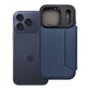 Etui z klapką na iPhone 17 PRO / 18 PRO Razor Book niebieskie