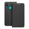 Etui z klapką na Huawei P Smart 2019 Luna Book Carbon czarne