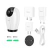 Kamera wewnętrzna Hoco 3MP Full HD Wi-Fi D6 biała