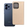 Etui z klapką na Oppo Reno 15 Smart Case Book złote