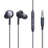 Słuchawki przewodowe Jack 3,5 mm z mikrofonem PERFECT czarne