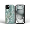 Etui na iPhone 15 PRO MAX Forcell F-Protect Mirage zgodne z MagSafe Military Drop-Test green marble
