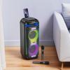 Zestaw do karaoke bluetooth 60W 6h Hoco HA13 PRO czarny