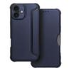Etui z klapką na iPhone 16 PLUS Razor Book niebieskie