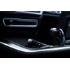 Ładowarka samochodowa Forcell F-Energy Carbon USB A QC3.0 PD 3A 38W z kablem USB C CC50-1AC czarna