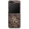 GUESS futerał do SAMSUNG Z FLIP7 GUHCZF74GMGBR (PU Leather 4G Metal Logo) brązowy