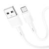 Kabel USB A do Micro USB Hoco 2,4A 1 m X83 biały