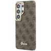 GUESS futerał do SAMSUNG S26 Ultra GUHMS26L5P4FWMSW (4G Script MagSafe) brązowy