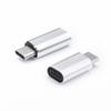 Adapter Lightning (żeński) do Typ C (męski) srebrny